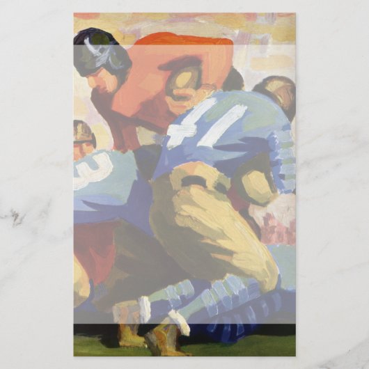 ヴィンテージスポーツ,サッカー選手 便箋 (正面)