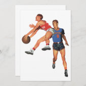 ヴィンテージスポーツ，バスケットボール選手 (正面/裏面)