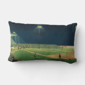 ヴィンテージスポーツ，夜の野球ゲーム ランバークッション (裏面)