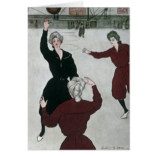 ヴィンテージスポーツ，女子バスケットボールの試合出場 (正面)