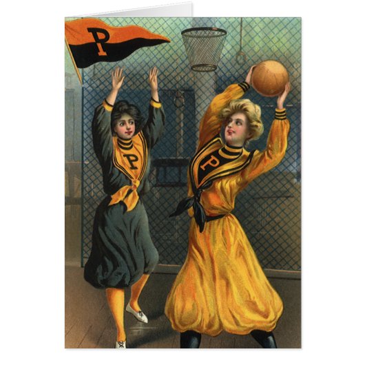 ヴィンテージスポーツ，女子バスケットボールチーム (正面)