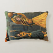 ヴィンテージスポーツ，女子バスケットボールチーム アクセントクッション (正面)