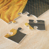 ヴィンテージスポーツ，女子バスケットボールチーム ジグソーパズル (側面)