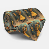 ヴィンテージスポーツ，女子バスケットボールチーム ネクタイ (ロール)