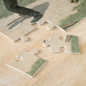 ヴィンテージスポーツ,野球選手が自宅に滑り込む ジグソーパズル (側面)