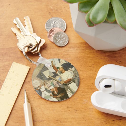 ヴィンテージスポーツ,野球選手 キーホルダー (デスク)