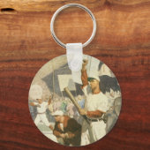 ヴィンテージスポーツ,野球選手 キーホルダー (正面)