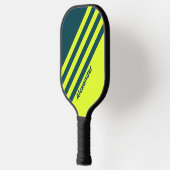 ヴィンテージスポーツHI VIS黄ストライプ色の名前 ピックルボールラケット (左)