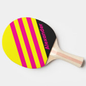 ヴィンテージスポーツSun Glowストライプの名前 卓球ラケット (横)