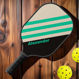 ヴィンテージスポートミッドナイトストライプミントの名前 ピックルボールラケット
