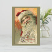 ヴィンテージスマイリングサンタ シーズンカード (スタンド正面)