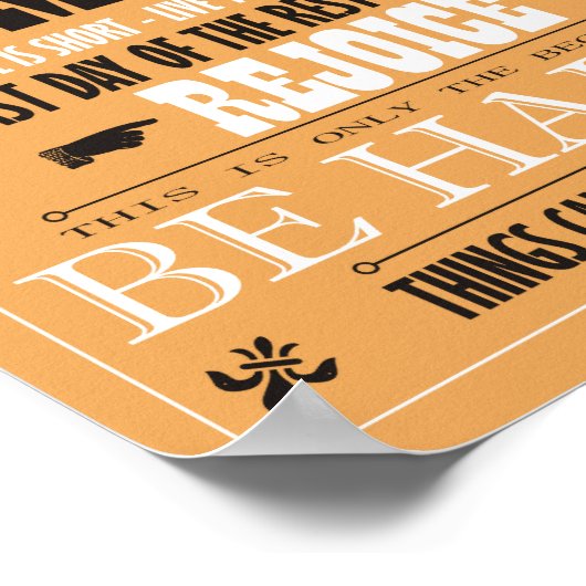 ヴィンテージスマイルポスター ポスター (角)