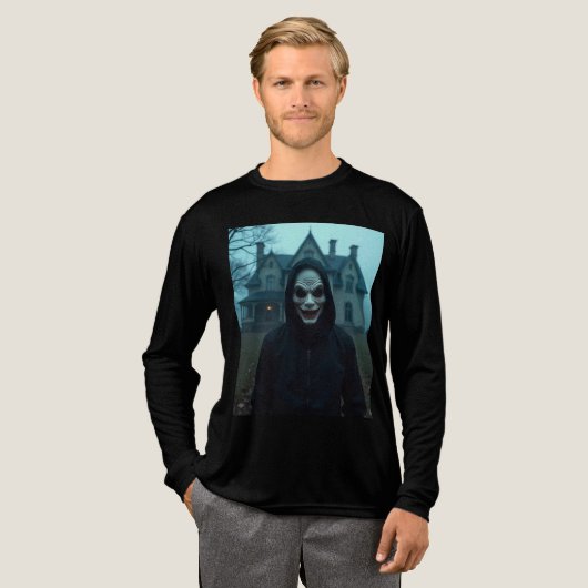 ヴィンテージスマイルマスク トライブレンドＴシャツ (正面全体)