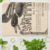 ヴィンテージスミスはアヒルの狩りの台所タオルを撃ちます キッチンタオル (折り畳み)