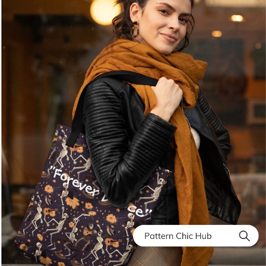 ヴィンテージスモダンケルトダンスコンチネンタルハロウィーンヴィーブ トートバッグ