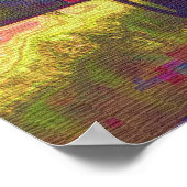 ヴィンテージスモダンム絵画・トレインのポスター ポスター (角)