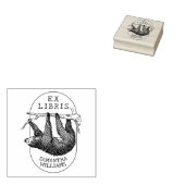 ヴィンテージスモダン、Ex Libris Book ラバースタンプ (押印)