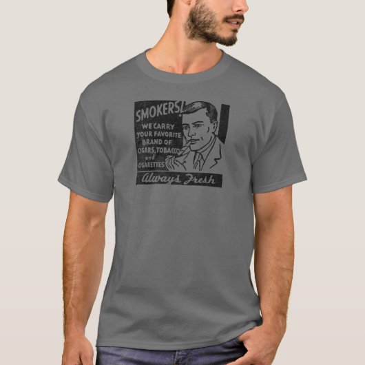 ヴィンテージスモーカーズ メンズTシャツ Tシャツ (正面)