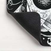 ヴィンテージスモールワールドVI - Kandinsky Art マウスパッド (コーナー)