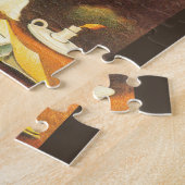 ヴィンテージスリリングなハロウィンバイエレンクラッサドル ジグソーパズル (側面)