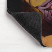 ヴィンテージスリングショットピンアップガール マウスパッド (コーナー)