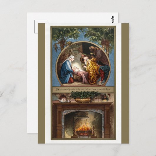 ヴィンテージスリーキングスマギエピファニー ポストカード (正面/裏面)