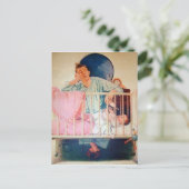 ヴィンテージスリーピーパパ ポストカード (スタンド正面)