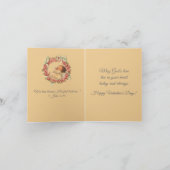 ヴィンテージスリープベビーエンジェルバレンタイン シーズンカード (内部)