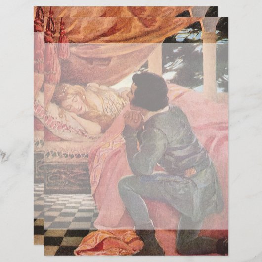 ヴィンテージスリープ美しいbyジェシー・ウィルコックス・スミス (正面/裏面)