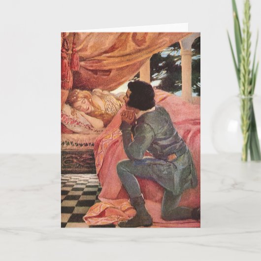 ヴィンテージスリープ美しいbyジェシー・ウィルコックス・スミス カード (正面)