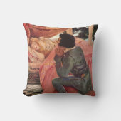 ヴィンテージスリープ美しいbyジェシー・ウィルコックス・スミス クッション (正面)