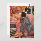 ヴィンテージスリープ美しいbyジェシー・ウィルコックス・スミス ポストカード (正面/裏面)