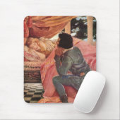 ヴィンテージスリープ美しいbyジェシー・ウィルコックス・スミス マウスパッド (マウス)