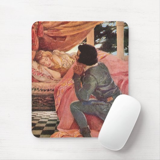 ヴィンテージスリープ美しいbyジェシー・ウィルコックス・スミス マウスパッド (マウス)