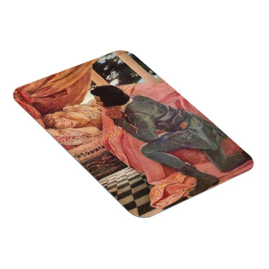 ヴィンテージスリープ美しいbyジェシー・ウィルコックス・スミス マグネット (右側)