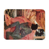 ヴィンテージスリープ美しいbyジェシー・ウィルコックス・スミス マグネット (横)