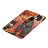 ヴィンテージスリープ美しいbyジェシー・ウィルコックス・スミス マグネット (左側)