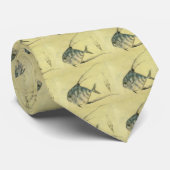 ヴィンテージスレッドフィントレヴァリー、アフリカポンパノフィッシュ ネクタイ (ロール)