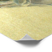 ヴィンテージスレッドフィントレヴァリー、アフリカポンパノフィッシュ ポスター (角)