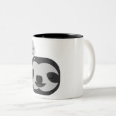 ヴィンテージスロス引用文ツートーンコーヒーマグ ツートーンマグカップ (正面右)