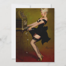 ヴィンテージスロットマシンピンナップ