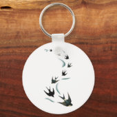 ヴィンテージスワローバーズアート キーホルダー (正面)
