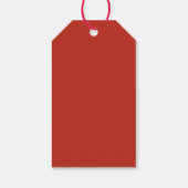 ヴィンテージスワンスクリスマスギフトラベル ギフトタグ (裏面)