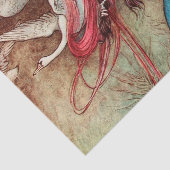 ヴィンテージスワンプリンセス魔女デカップアート 薄葉紙 (詳細)