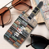 ヴィンテージスーツケースの妻、旅行、放浪癖、面白い ラゲッジタグ