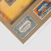 ヴィンテージスーツケース切り離しティッシュペーパー 薄葉紙 (詳細)