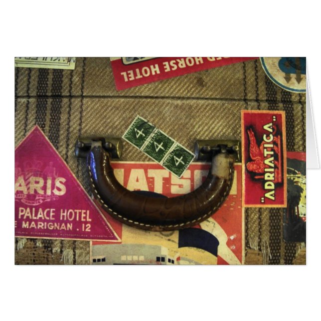 ヴィンテージスーツケース (正面横)