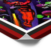 ヴィンテージスーパーヒーローズ漫画書編集 ポスター (角)