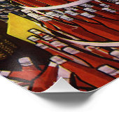 ヴィンテージスーパー、食品および飲料 ポスター (コーナー)