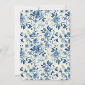 ヴィンテージスープブルートワールブライダルシャワーブランチ 招待状 (裏面)